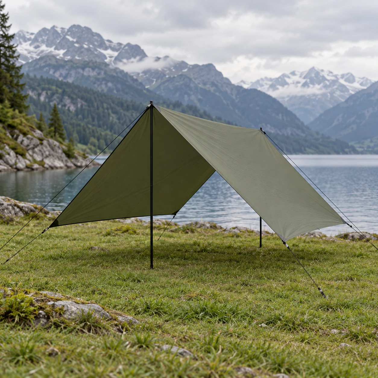 NORDLYN Shelter &ndash; Trail Tarp &ndash; nordlyn shelter hauptbild